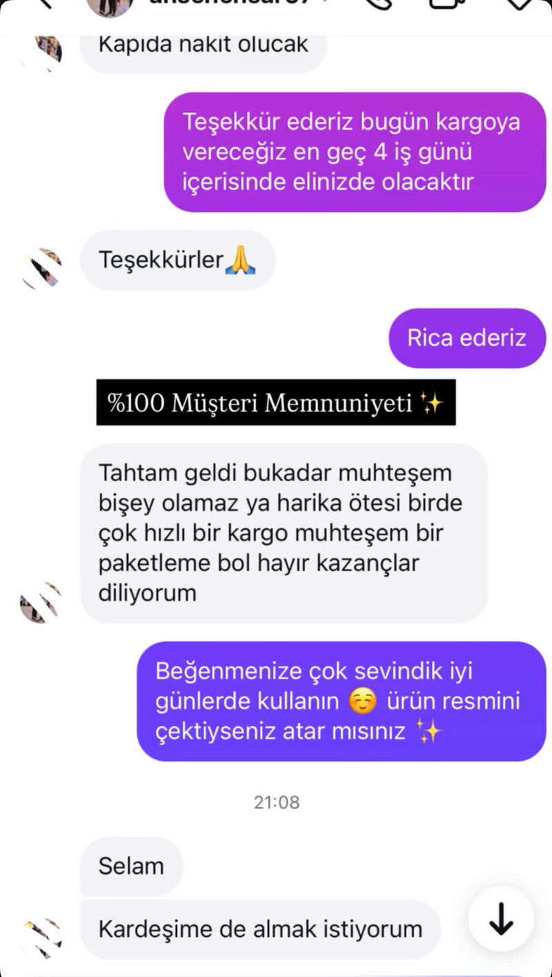 Müşteri memnuniyet mesajı 11